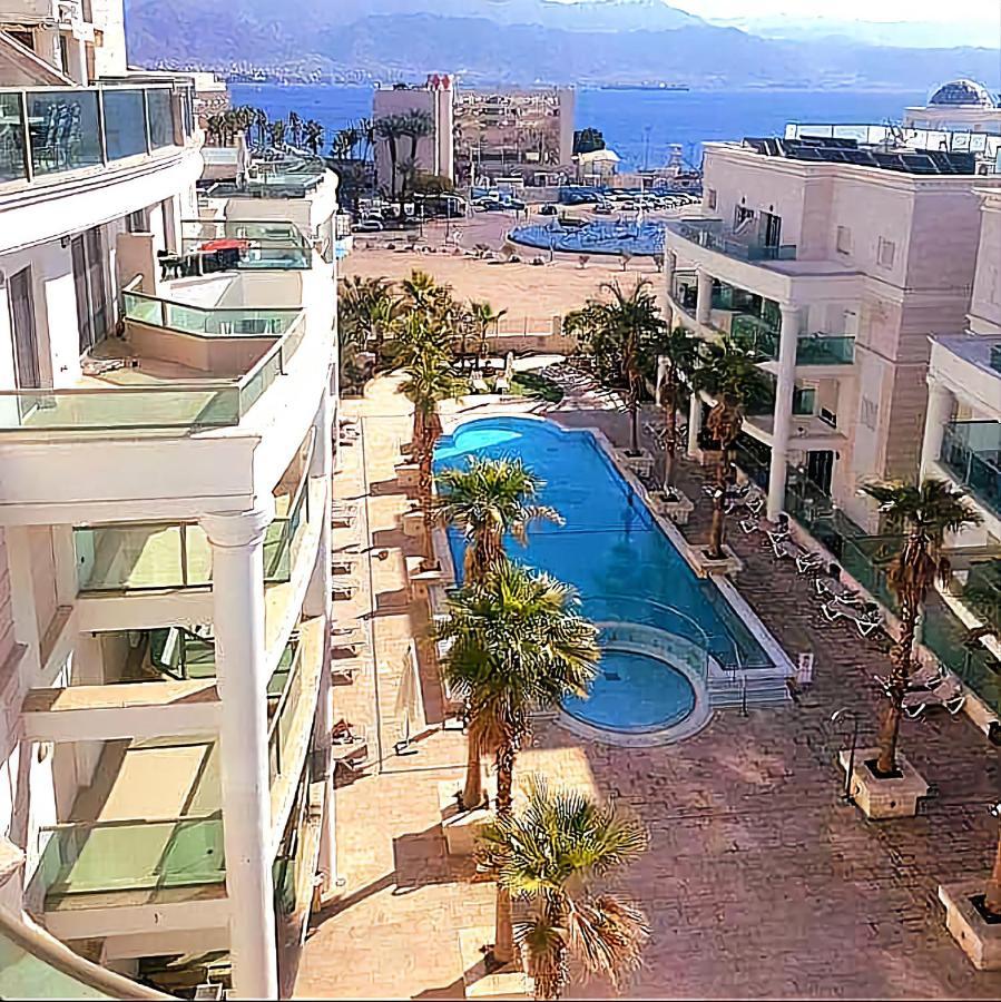 Milana'S Deluxe With Big Patio And Pool Apartment Eilat Ngoại thất bức ảnh