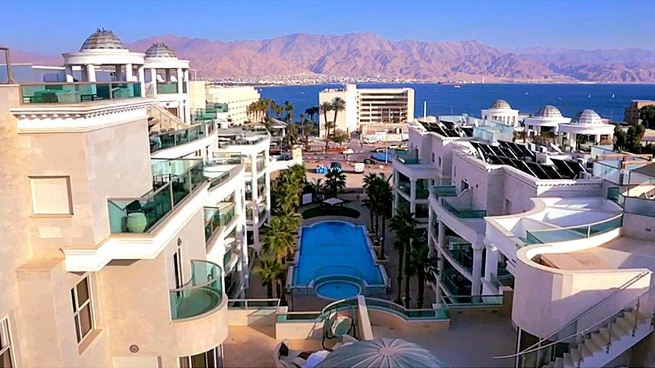 Milana'S Deluxe With Big Patio And Pool Apartment Eilat Ngoại thất bức ảnh