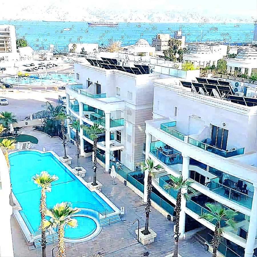 Milana'S Deluxe With Big Patio And Pool Apartment Eilat Ngoại thất bức ảnh